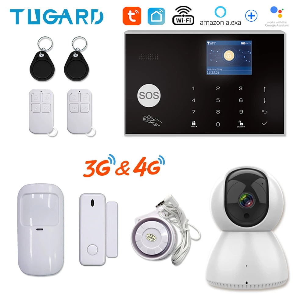 TUGARD-G34 Tuya 433MHz Wifi 3G 4G Ȩ   溸..